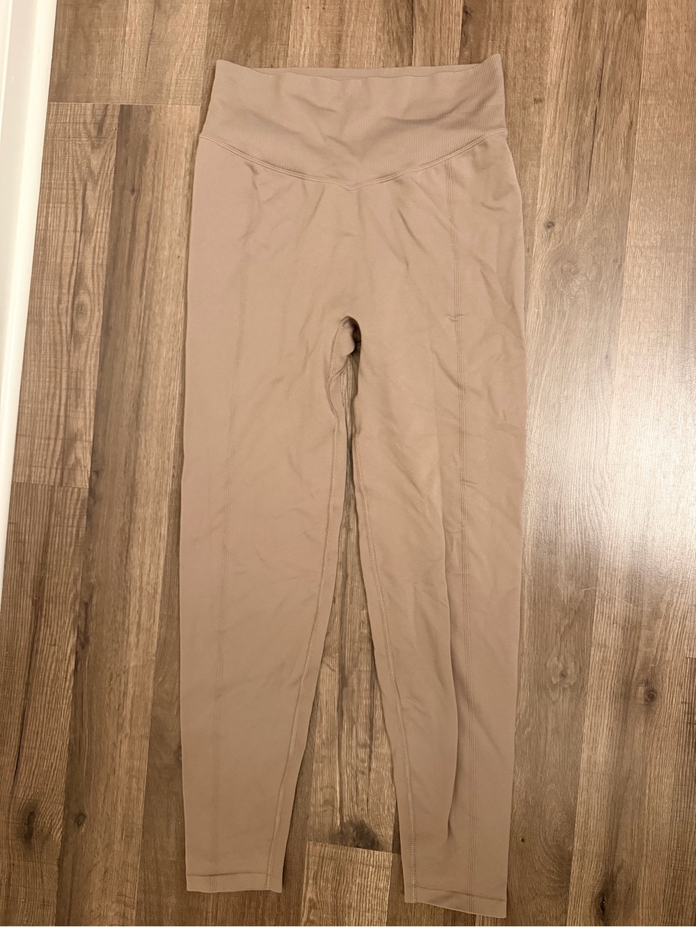 PINK Victoria's Secret High-Waist Taupe/Beige Leggings